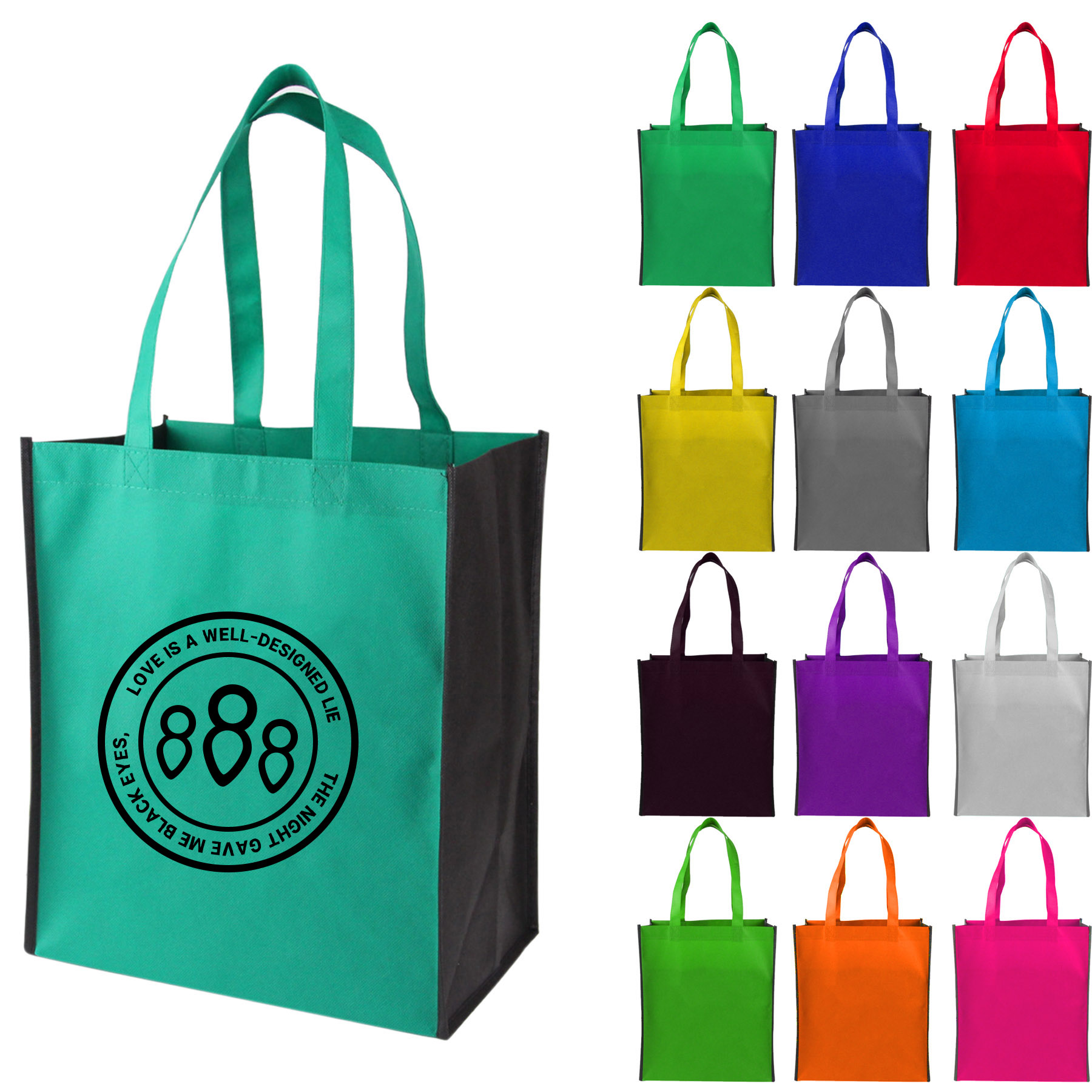 FlyFlyPromos - Non-Woven Tote Bag Image 1 - Promotional Product